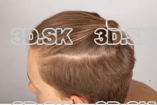 Hair texture of Otakar 0007